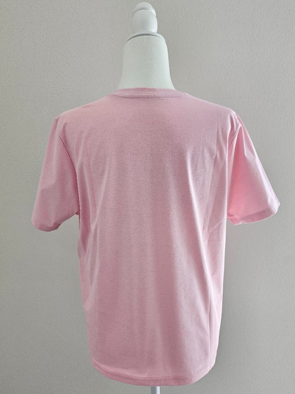 Pink Puppy Embroidery T-Shirt Minimal Tee Size 95/M NWOT - Picture 4 of 10
